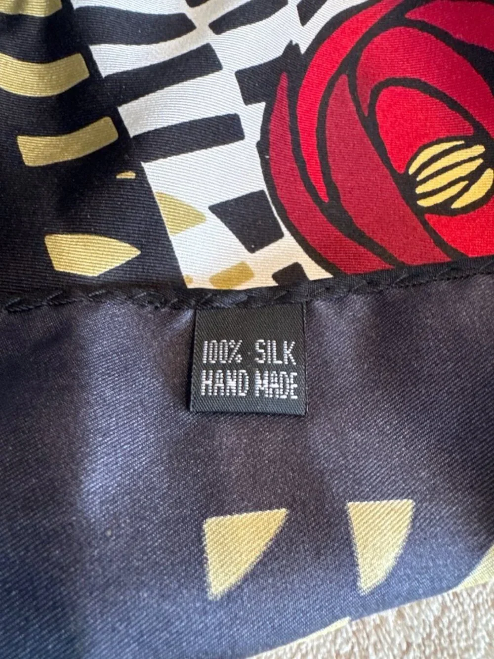 Charles Rennie Mackintosh 100% Silk Scarf Floral Art Spring Summer Fall